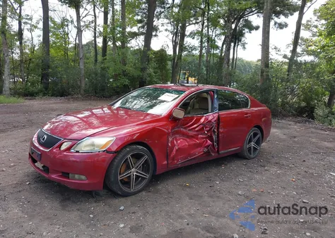 2006 Lexus Gs 300 из США, поврежденный, VIN JTHCH96S760012012